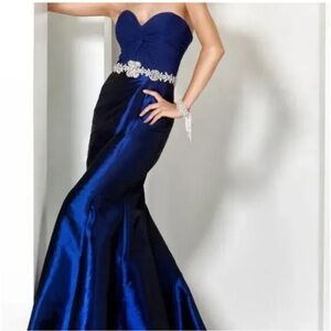 Jovani Royal Blue size 4